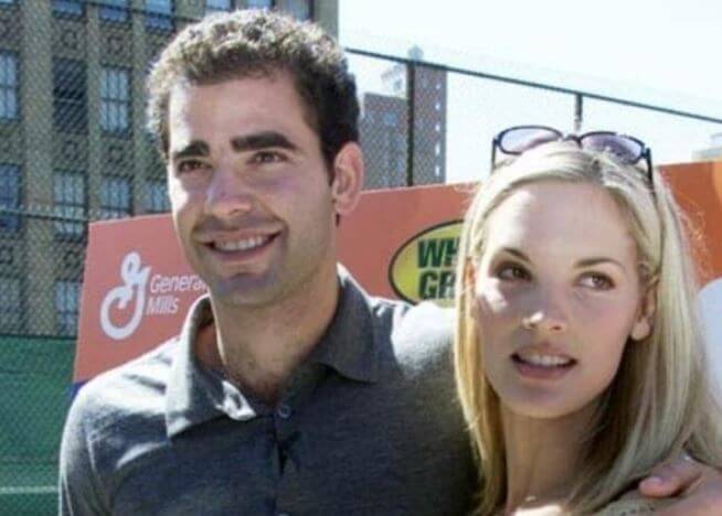 Georgia Sampras son Pete Sampras with his wife Bridgette Wilson.